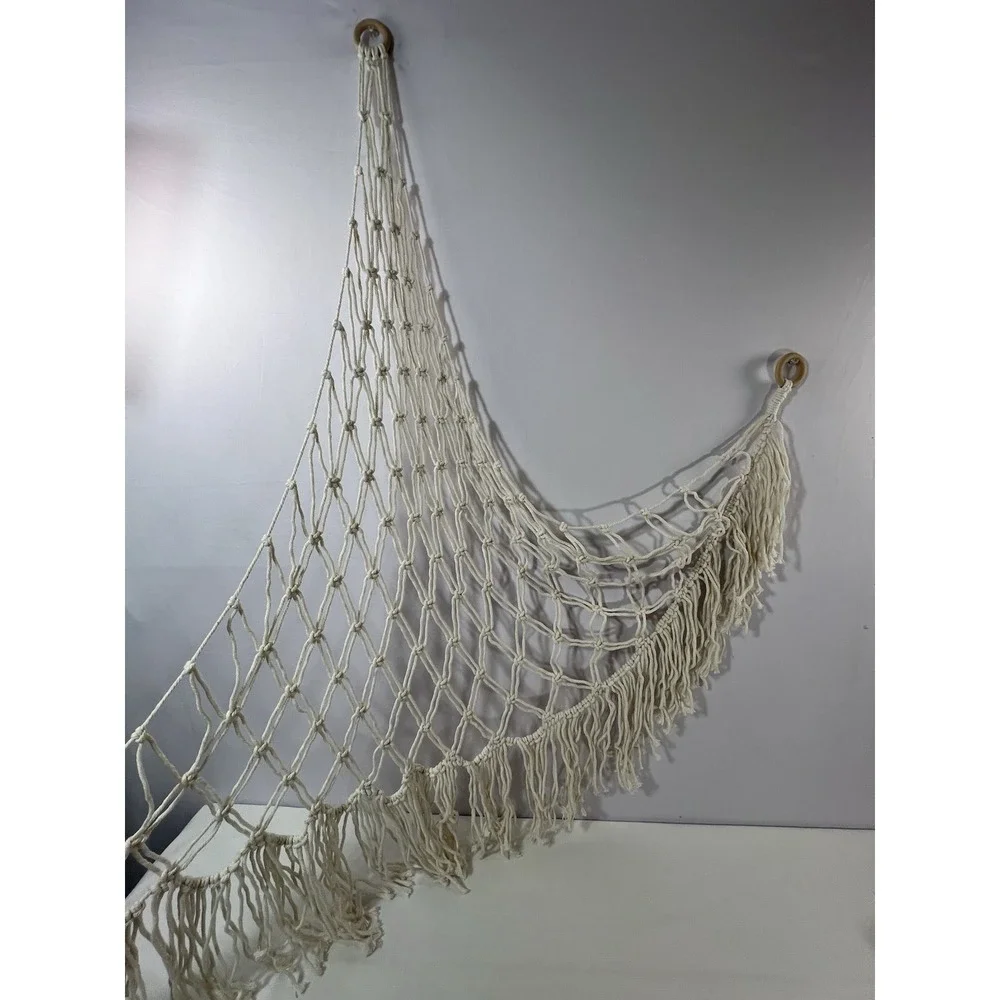 Macrame/Woven Net/Hammock‎ For Storage (stuffed animals, fruit, toys)